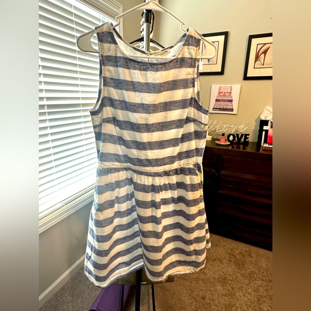 Beach Lunch Lounge Collection: Medium/Linen Dress